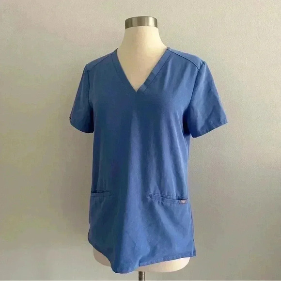 Figs Casma Three Pocket Scrub Top XS - Picture 2 of 7